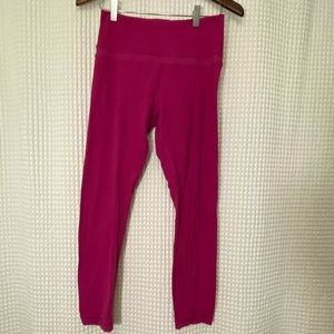 Gently used pink leggings